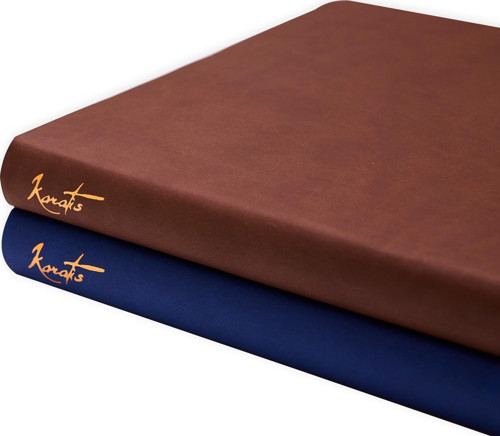 - B5 - 240 Yaprak Tomoe River Defter - Sapphire Blue