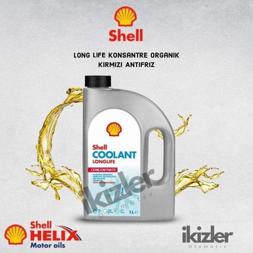 Long Life Konsantre Kırmızı Antifriz 3 Litre