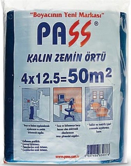 ARY KORUYUCU KALIN ZEMİN ÖRTÜSÜ 4x12,5 = 50 METREKARE