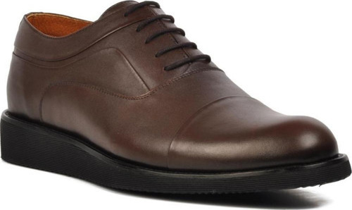 Premium 32944 Kahve Hakiki Deri Erkek Casual Ayakkabı