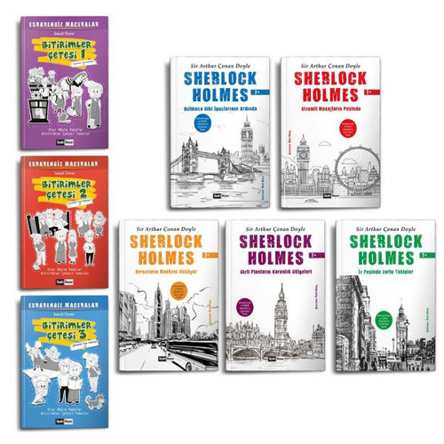 Süper Macera Seti - 8 Kitap Takım