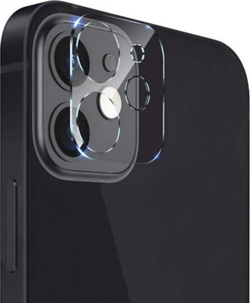 Apple Iphone 12 Mini Uyumlu Kamera Lens Koruyucu (KOLAY TAKMA APARATLI) Şeffaf