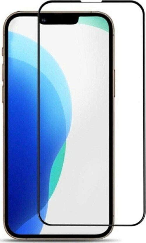 Iphone Uyumlu 13 PRO MAXTam Kaplayan Kırılmaz Cam Koruyucu 5d 9d Siyah