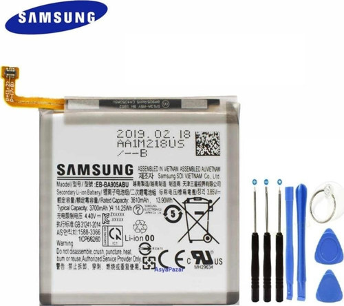 Axya Samsung A90 Pil Batarya Eb-Ba905Abu ve Tamir Seti 3700 Mah