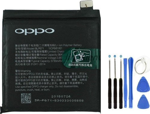 Oppo Find X /Find X2 Pil Batarya BLP671 ve Tamir Seti