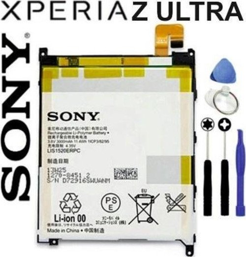 Sony Xperia Z Ultra Pil Batarya XL39h LIS1520ERPC ve Tamir Seti