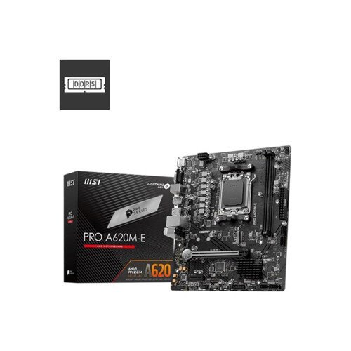 Pro A620M-E Ddr5 6800Mhz Matx Am5 ( Amd Am5 7000 Serisi İşlemci Uyumlu) Anakart (KDO)