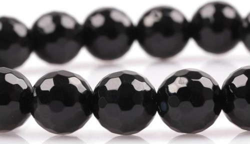 Alibabadogaltas Oniks Doğal Taş Bileklik 8 Mm Fasetli Küre Kesim N11.47643