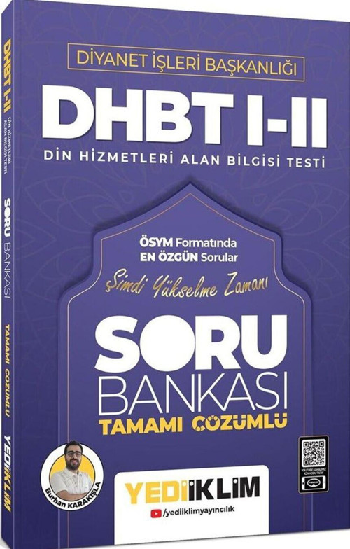 Diyanet İşleri Başkanlığı DHBT I-II Tamamı Çözümlü Soru Bankası