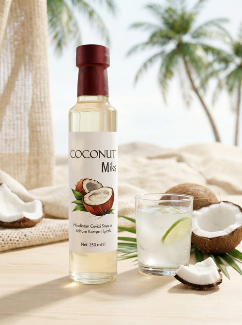 Coconut Miks Hindistan Cevizi Şurubu 250ml