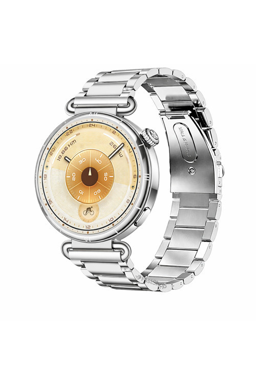 Huawei Watch GT4 / GT5 / GT6 41 mm / GT5 Pro 42 mm Uyumlu Ayarlanabilir Paslanmaz Çelik Akıllı Saat Kordonu