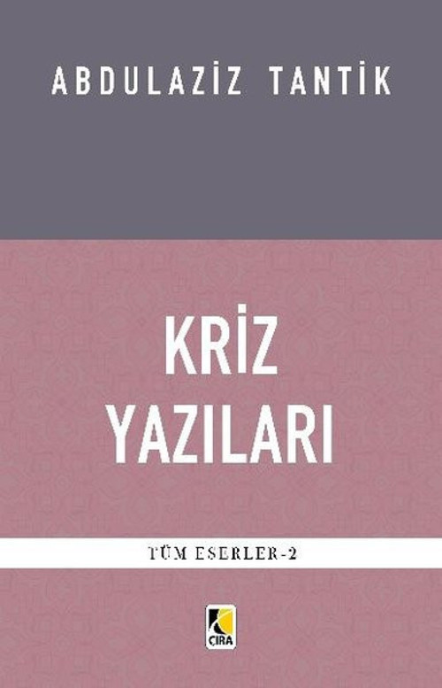 Çıra Yayınları Kriz Yazıları