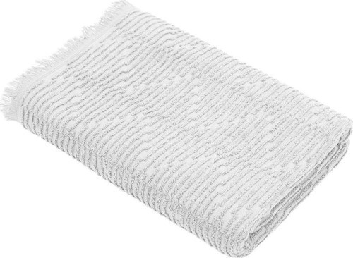 Anisa Banyo Havlusu %100 Pamuk Penye Jakarlı Gri 80x150 Cm