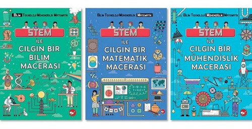 Stem ile Çılgın Maceralar Seti - 3 Kitap Takım