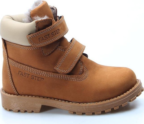 Hakiki Deri Kürklü Unisex Çocuk Worker Bot 006KPA1001