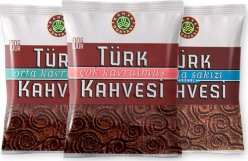 100 Gr Türk Kahvesi Deneme Paketi 3'lü