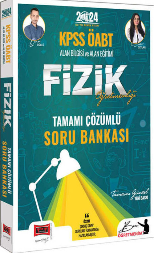 2024 KPSS ÖABT Fizik Öğretmenliği Tamamı Çözümlü Soru Bankası