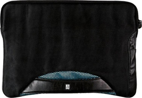 Billy Siyah Laptop Çantası Mavi Detaylı