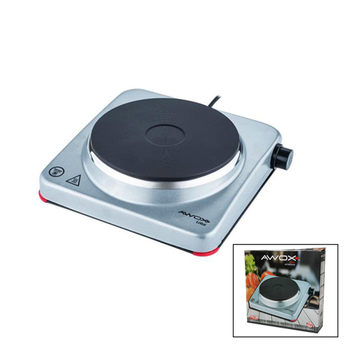 AWOX LOTUS TEK GÖZLÜ ELEKTRİKLİ OCAK PLATE 185MM.1500W (5639)