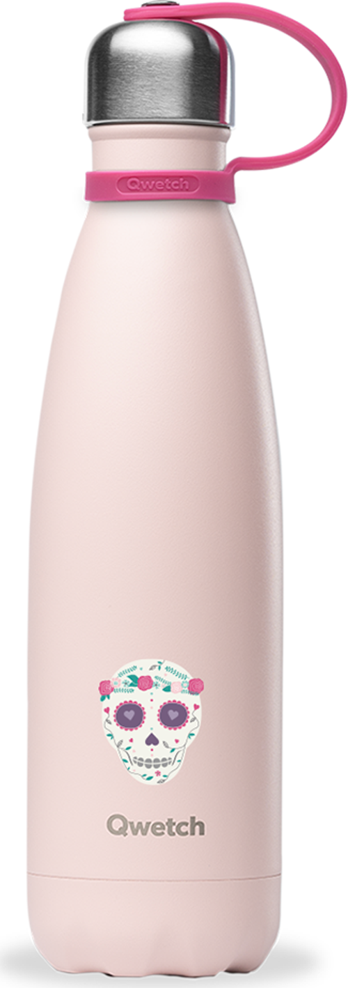 QK9003 Kids Isı Yalıtımlı 500ml Termos - Kafatası Desenli