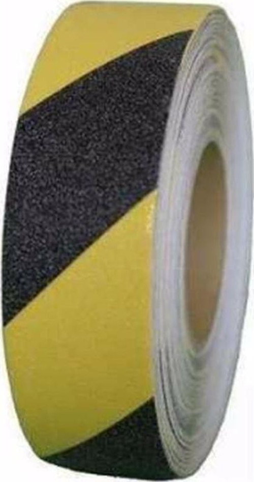 Kaydırmaz Bant 50 mm 15 metre Sarı Siyah renk Yüksek Tutuş Starline Marka Suya Dayanıklı