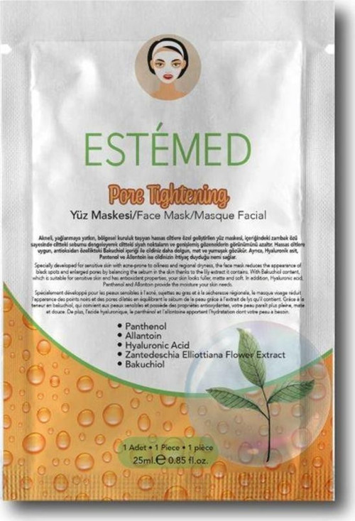 Gözenek Sıkılaştırıcı Kağıt Maske - Sheet Mask Pore Tightening