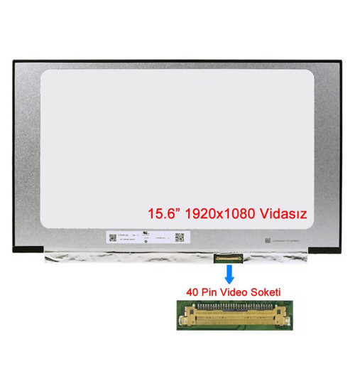 MSI Thin 15 B12UC-1478XTR 15.6 inç 1920x1080 40 Pin IPS 144Hz Notebook Laptop LCD LED Ekran