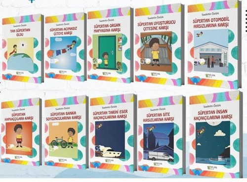 Süpertan Görev Başında - 10 Kitap Takım