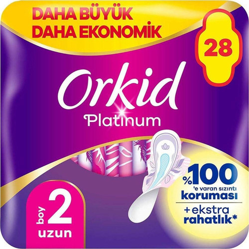 Platinum Uzun (Boy 2) 28 Adet Hijyenik Ped
