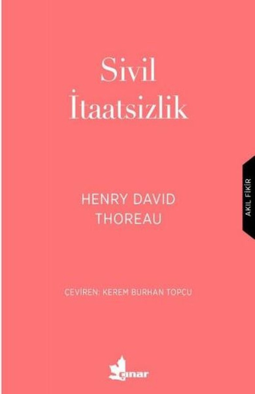 Çınar Yayınları Sivil İtaatsizlik