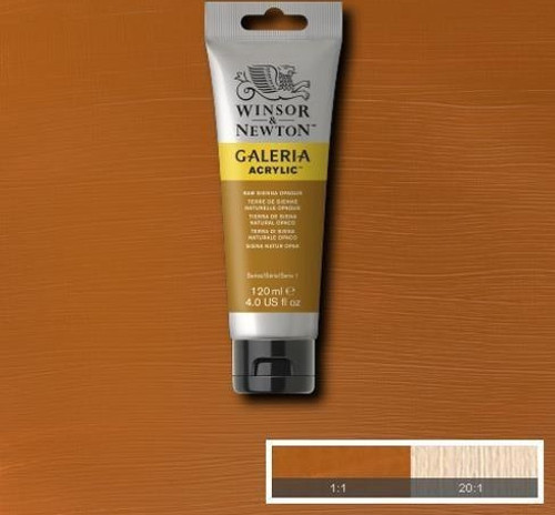 Galeria Akrilik Boya 120 ml. 553 Raw Sienna Opaque