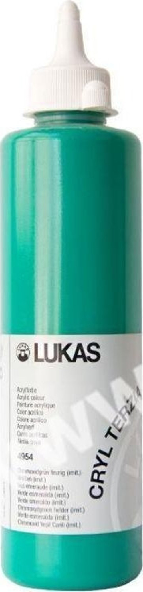 Cryl Terzia Akrilik Boya 500 ml. 4954 Kromoksit Yeşil Canlı