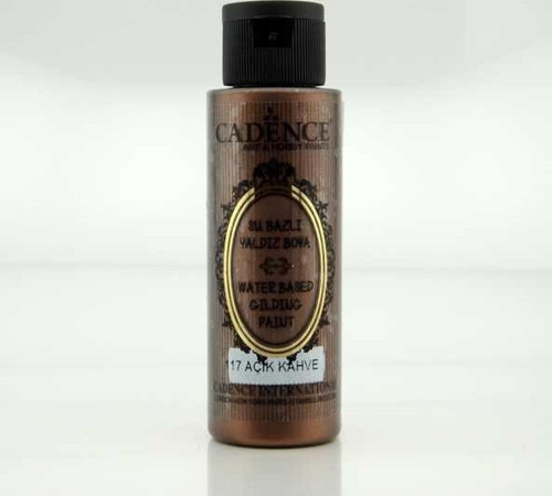 Su Bazlı Yaldız 70 ml. 117 Açık Kahve