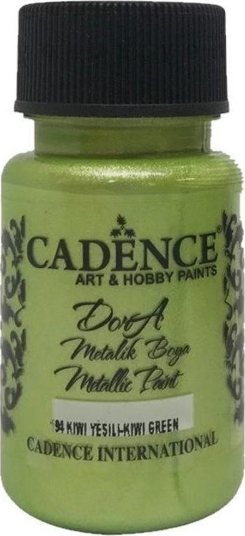 Dora Metalik Boya 50 ml. 194 Kiwi Yeşili