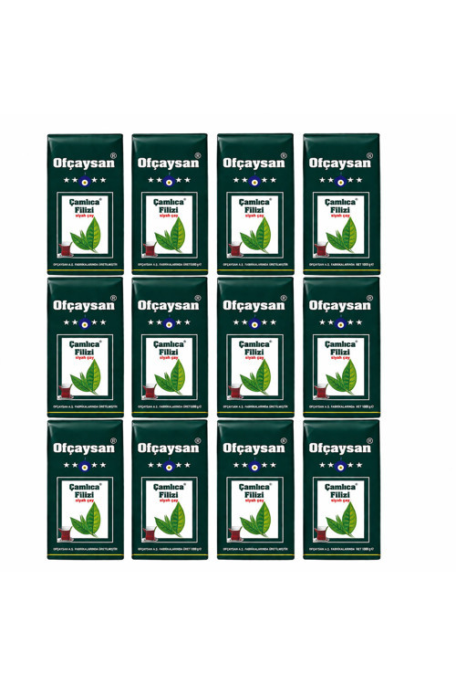 san Çamlıca Filizi Siyah Çay 12x1000 gr (12 KG)