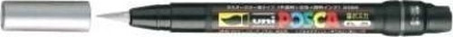 Posca PCF-350 Boyama Markörü 1-10 mm Fırça Uç METALİK GÜMÜŞ