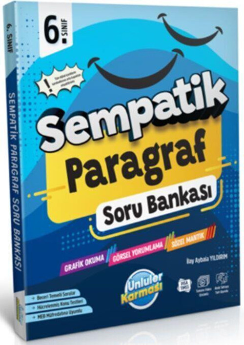 6. Sınıf Paragraf Sempatik Soru Bankası Ünlüler Karması