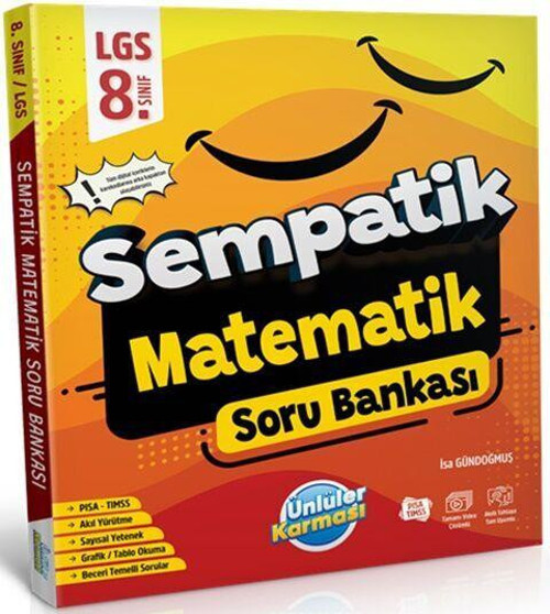 8. Sınıf LGS Matematik Sempatik Soru Bankası Ünlüler Karması