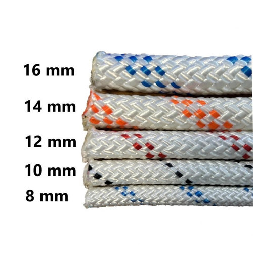 Orca 8mm 50 Metre İnşaat Gemici İş Güvenliği Çapa İpi İskota Halat