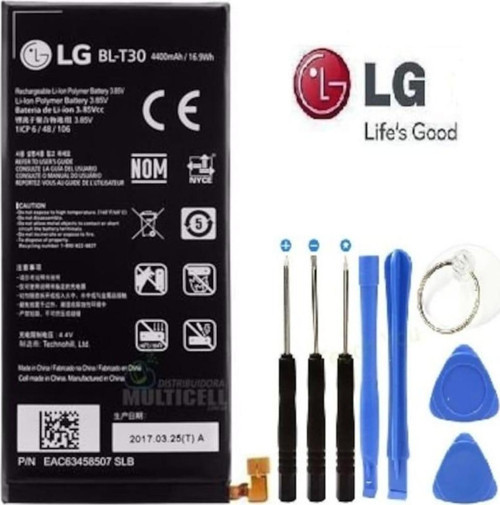 Lg X K10 Power 2 M320 Bl-T30 Batarya Pil ve Tamir Seti