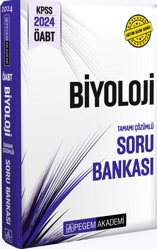 2024 KPSS ÖABT Biyoloji Tamamı Çözümlü Soru Bankası