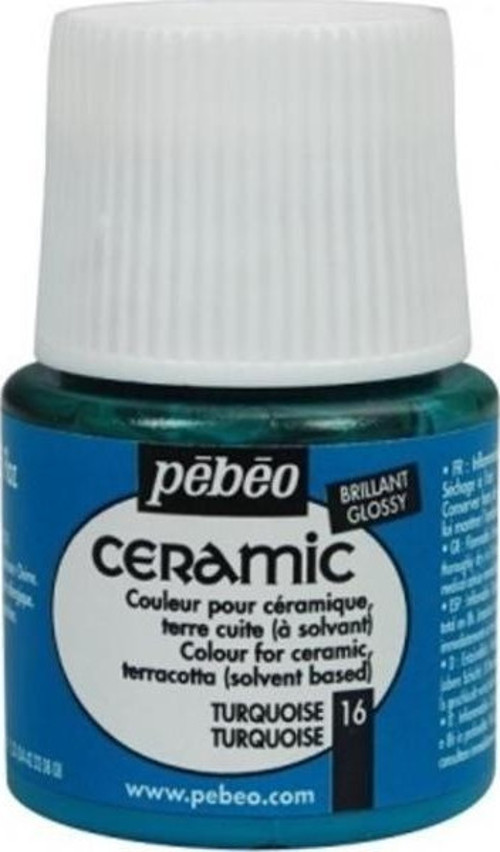 Ceramic Seramik Boyası 16 Turquoise