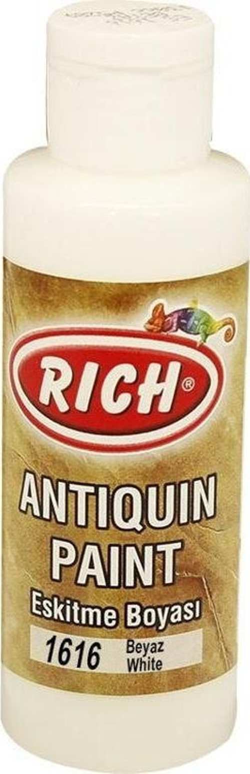 Antiquing Paint Eskitme Ahşap Boyası 120 cc. 1616 Beyaz