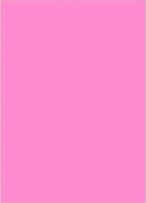 Kolej Fon Kartonu 160 gr. 50x70 cm. 100'lü Paket Fosforlu Pembe