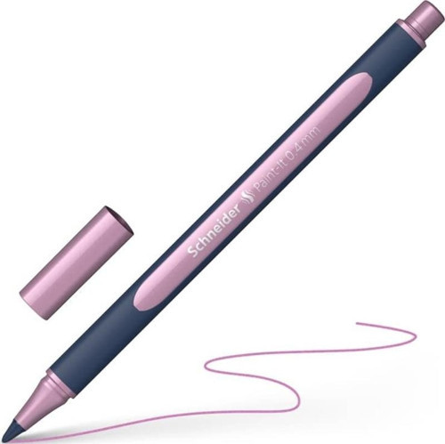 Paint-It 050 Metalik Roller Kalem 0.4 mm Metalik Pembe