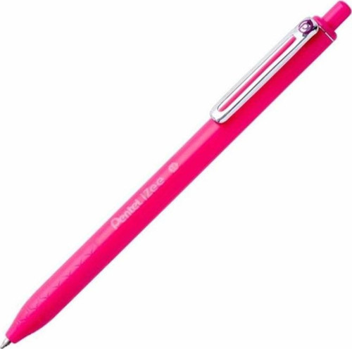 iZee Yağ Bazlı Mekanizmalı Roller Kalem 1.0 mm Pembe BX470-P
