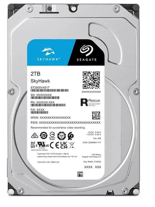 2TB ST2000VX017 5900Rpm 256MB Harddisk 7-24 Güvenlik Diski (Koyuncu Distribitör Ürünü) (KDO)