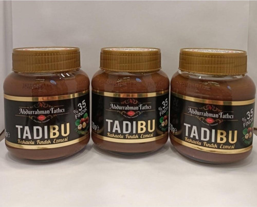 Abdurrahman Tatlıcı Tadıbu Kakaolu Fındık Ezmesi Çokokrem 330 gr 3 Adet