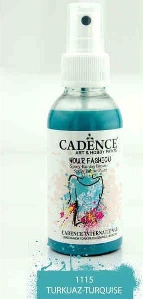 Your Fashion Sprey Kumaş Boyası 100 ml. 1115 TURKUAZ