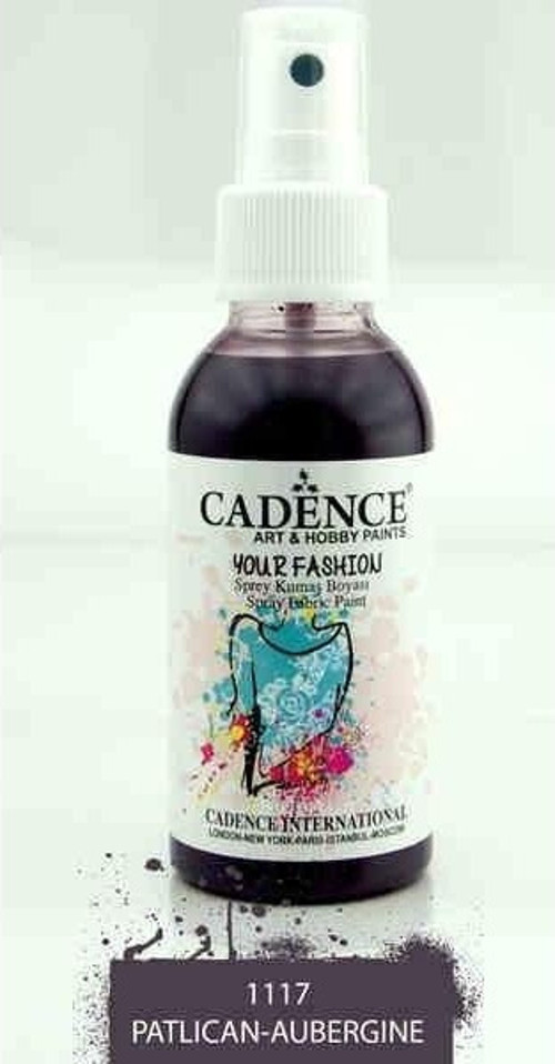 Your Fashion Sprey Kumaş Boyası 100 ml. 1117 PATLICAN